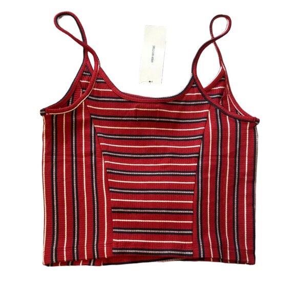 ✨NWT BDG Urban Outfitters Striped Cropped Tank Top | size M - Picture 3 of 5